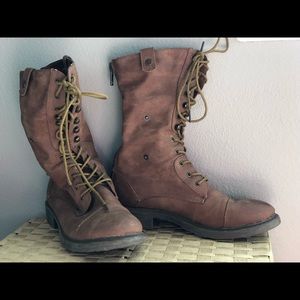 Cathy Jean Combat Boots